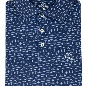 Rhoback "The Squadron" Men's Short Sleeve Performance Polo